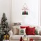 Christmas Decorations Indoor Door Decorations Merry Christmas Sign Buffalo Plaid Tree Wall Decor Wooden Front Door Hanger for Porch Wall Indoor Home Decor